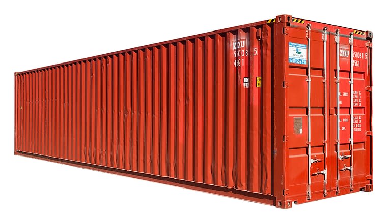 Lightweight shipping container